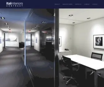 Italinteriors.com(Italinteriors Contract) Screenshot