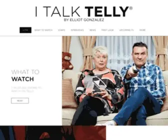 Italktelly.com(I Talk Telly) Screenshot