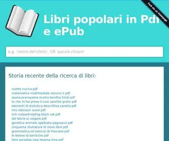 Itallib.com(Popular Pdf & ePub Books) Screenshot