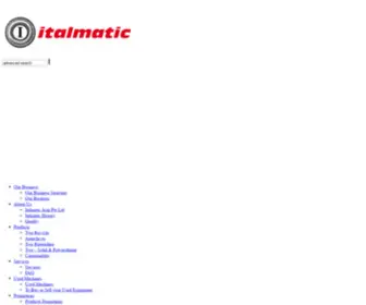 Italmatic-Asia.com(About Us) Screenshot