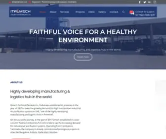 Italmech.com(Faithful voice for a healthy environment) Screenshot