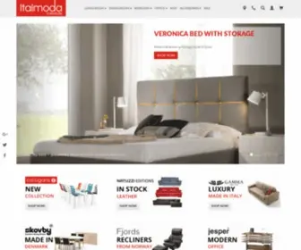 Italmodafurniture.com(Modern Furniture in Greater Boston) Screenshot