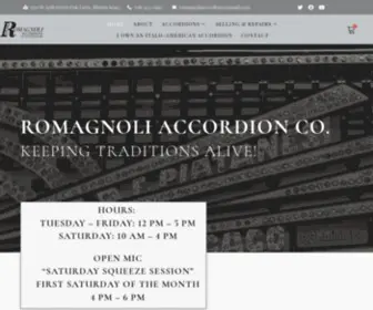 Italoamericanaccordions.com(Accordion Sales And Repair) Screenshot