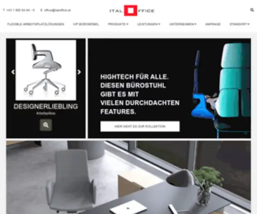 Italoffice.at(Büromöbel für Wien und Niederösterreich) Screenshot