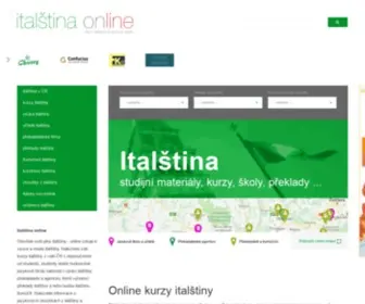 Italstina-ON-Line.cz(Italština) Screenshot