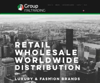 Italtradingluxurygroup.com(Gucci Prada Fendi Dior) Screenshot