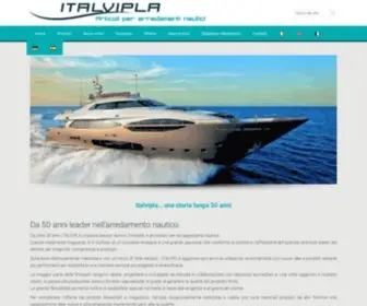 Italvipla.com(Articoli per arredamenti Nautici) Screenshot