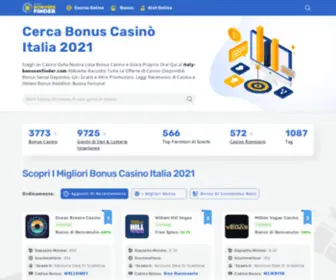 Italy-Bonusesfinder.com Screenshot