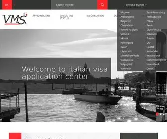 Italy-VMS.ru(Visa management service) Screenshot