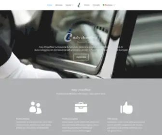 Italychauffeur.com(Italy Chauffeur) Screenshot