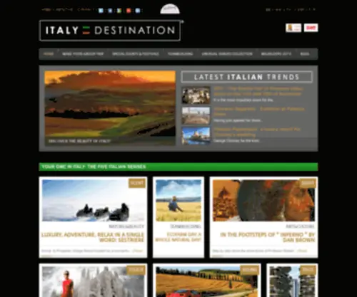 Italydestination.com(Italy Destination) Screenshot