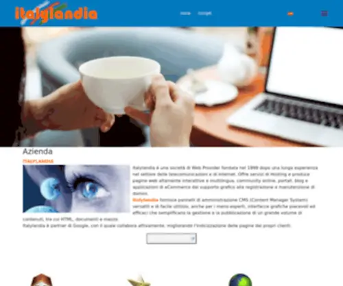 Italylandia.com(Inicio) Screenshot
