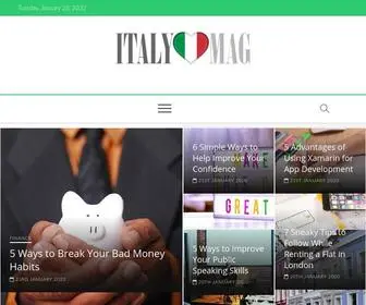 Italymag.co.uk(Italy Mag) Screenshot