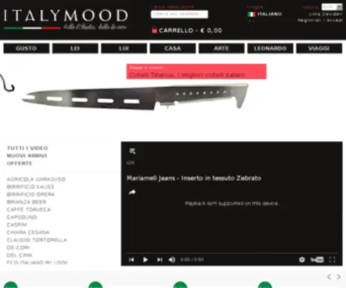 Italymood.com(无锡高鑫缘机械有限公司) Screenshot