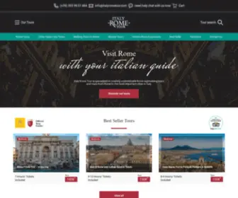 Italyrometour.com(Tours of Rome) Screenshot