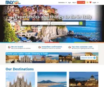 Italyxp.com(Italy Experience) Screenshot