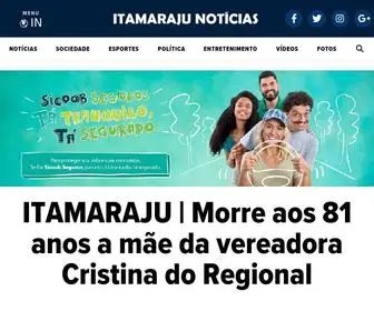 Itamarajunoticias.com.br(Itamaraju Notícias) Screenshot