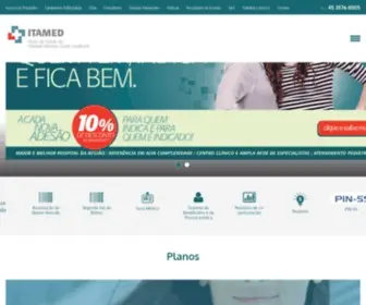 Itamed.com.br(Plano de Saúde do Hospital Ministro Costa Cavalcanti) Screenshot