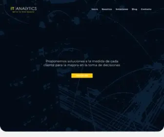 Itanalytics.com.mx(It Analytics) Screenshot
