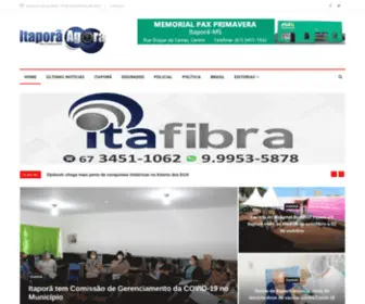 Itaporaagora.com.br(Itapora Agora) Screenshot