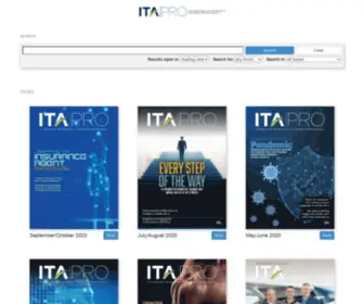 Itapro-Digital.org(ITA Pro Magazine) Screenshot