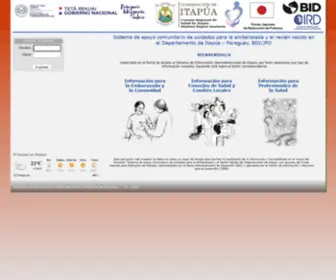 Itapuasig.info(Sistema de apoyo comunitario de cuidados para la embarazada y el recien nacido) Screenshot