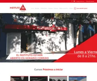 Itarosario.com.ar(Instituto de Oficios Rosario) Screenshot