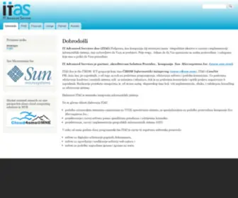 Itas.co.me(Dobrodošli) Screenshot