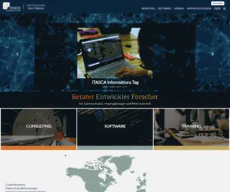 Itasca.de(Itasca Consultants GmbH) Screenshot