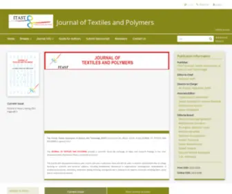 Itast.ir(Journal of Textiles and Polymers) Screenshot