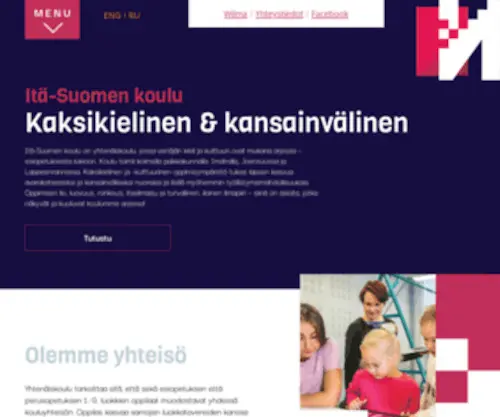 Itasuomenkoulu.fi(Itä) Screenshot