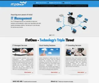 Itatonce.com(IT Consulting Service) Screenshot
