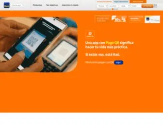 Itau.com.py(Banco Itaú) Screenshot