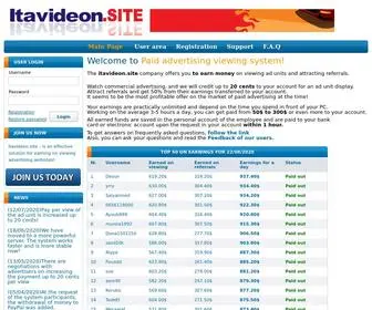 Itavideon.site(Viewing payed advertising sites) Screenshot