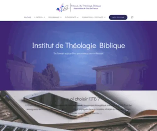 ITB-France.org(Accueil) Screenshot