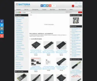 Itbatteria.it(Italy Batteria per portatile) Screenshot
