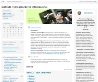 Itberea.net(Instituto Teológico Berea Internacional) Screenshot