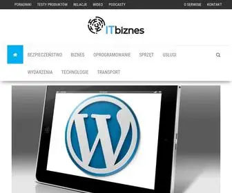 Itbiznes.pl(Nowe technologie w biznesie) Screenshot