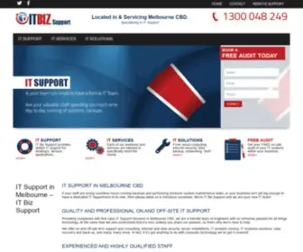 Itbizsupport.com.au(IT Biz Support) Screenshot