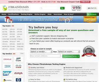 Itbraindumps.com(Real IT Certification Exam Study materials/Braindumps) Screenshot