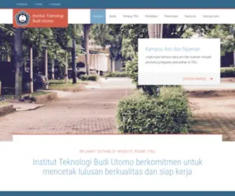 Itbu.ac.id(Institut Teknologi Budi Utomo) Screenshot