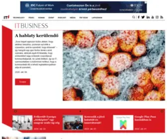 Itbusiness.hu(IT Business) Screenshot