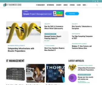Itbusinessedge.com(IT Business Edge delivers in) Screenshot