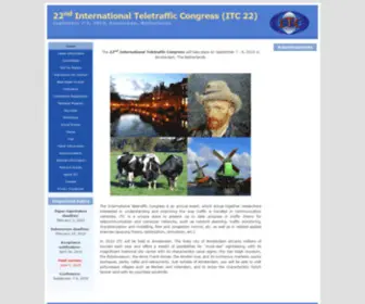 ITC22.com(22nd International Teletraffic Congress (ITC 22)) Screenshot