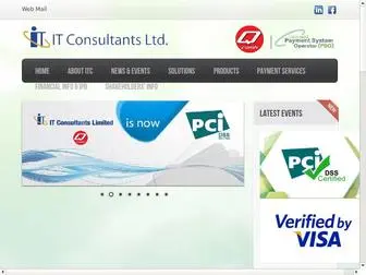 ITCBD.com(IT Consultants Limited (ITCL) is the only authorized Payment System Operator (PSO)) Screenshot