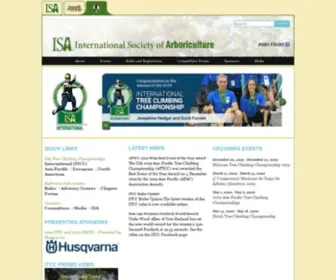 ITCC-Isa.com(International Tree Climbing Championships) Screenshot