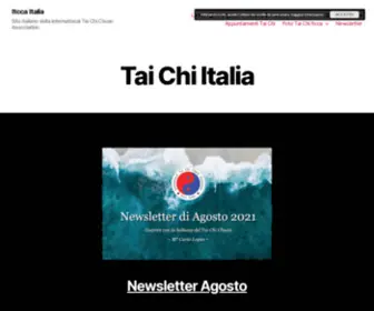 Itcca.it(Sito italiano della International Tai Chi Chuan Association) Screenshot