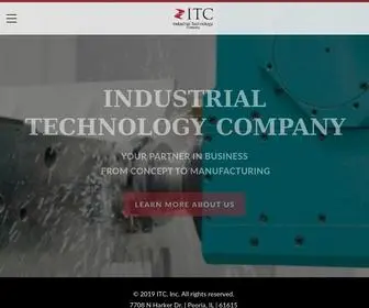 ITCCNC.com(ITC Machining) Screenshot