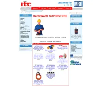 Itcelectronics.com(ITC Electronics) Screenshot