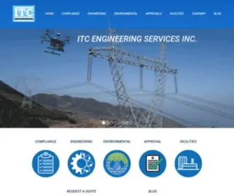 Itcemc.com(ITC Engineering) Screenshot